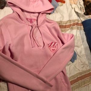Pink sweat shirt
